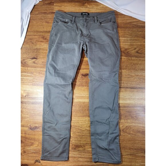 DU/ER DUER N2X Slim Fit No Sweat Pants Mens 38x34 Gray Performance Stretch - Picture 1 of 5